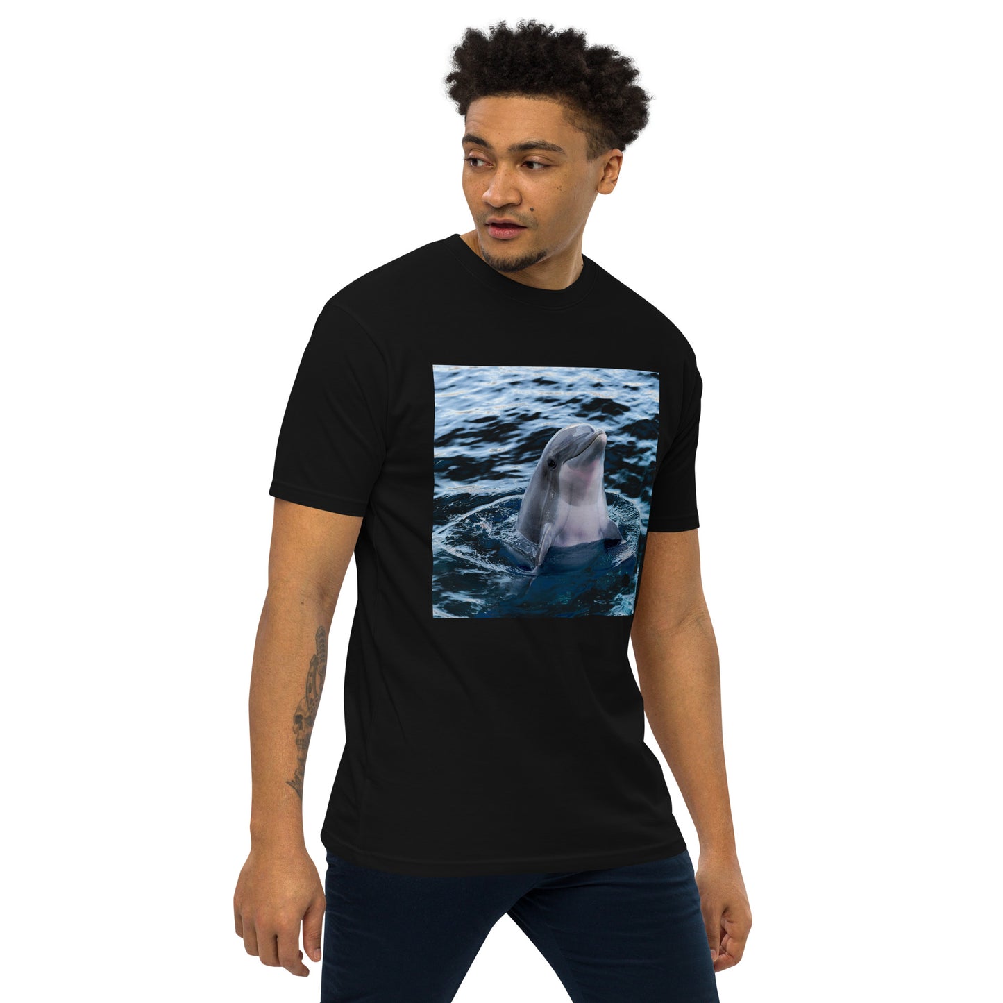 Dolphin Men’s Premium Heavyweight Tee