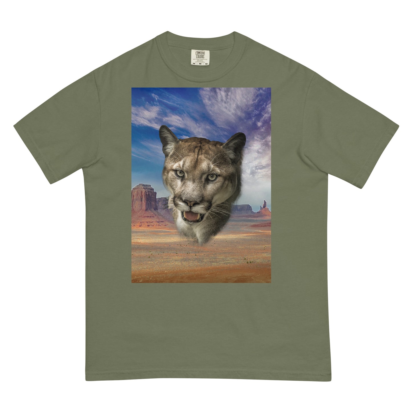 Cougar Unisex Heavyweight T-shirt