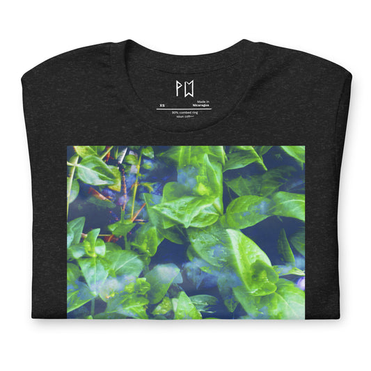 Foggy Leaves Unisex t-shirt