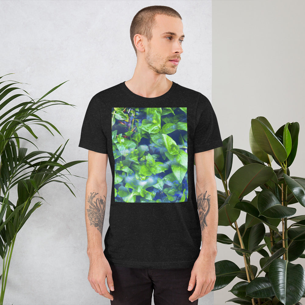 Foggy Leaves Unisex t-shirt