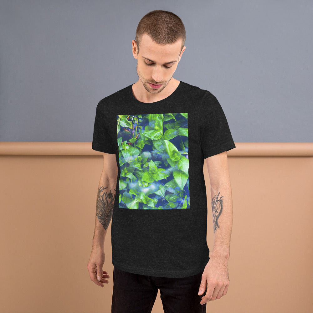 Foggy Leaves Unisex t-shirt