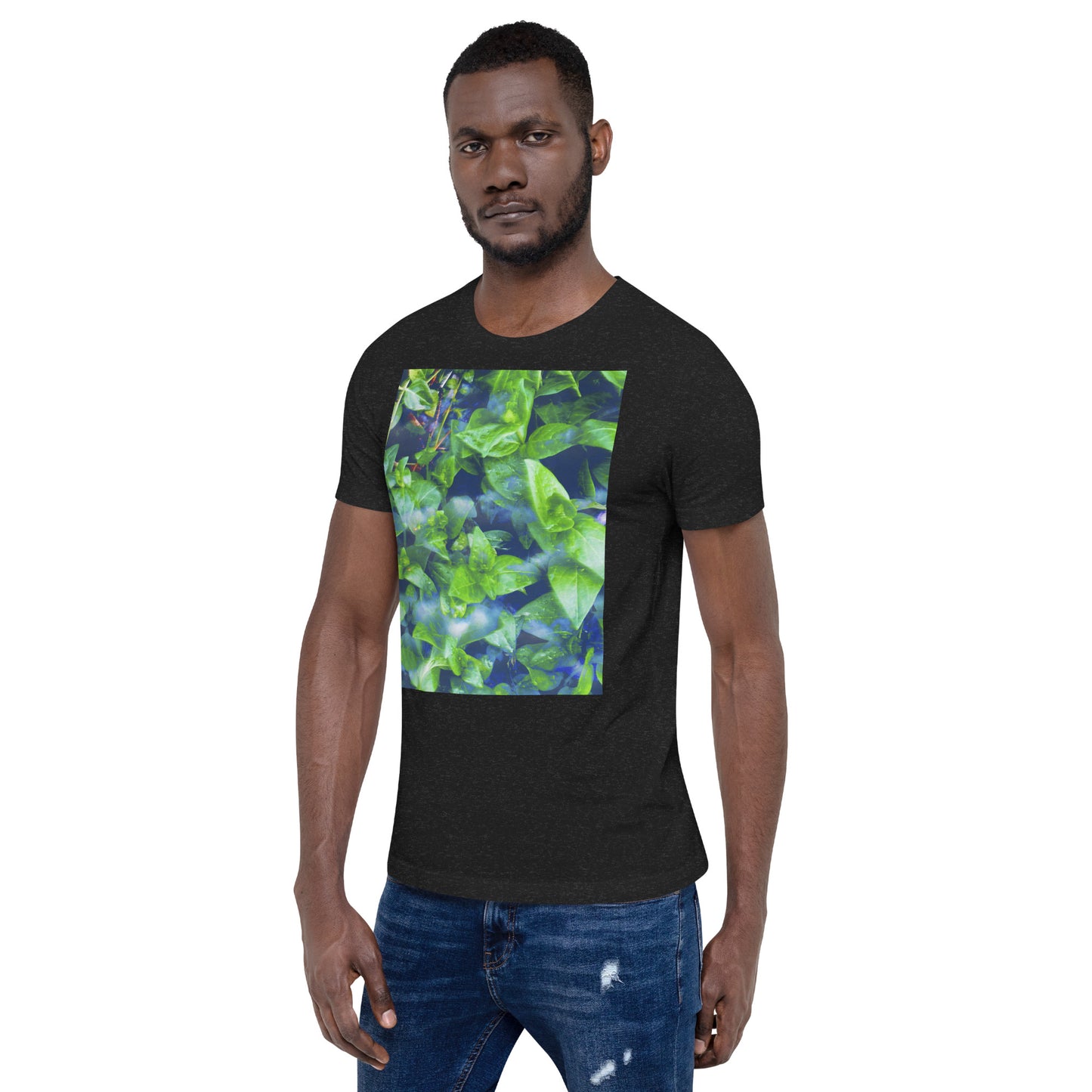 Foggy Leaves Unisex t-shirt