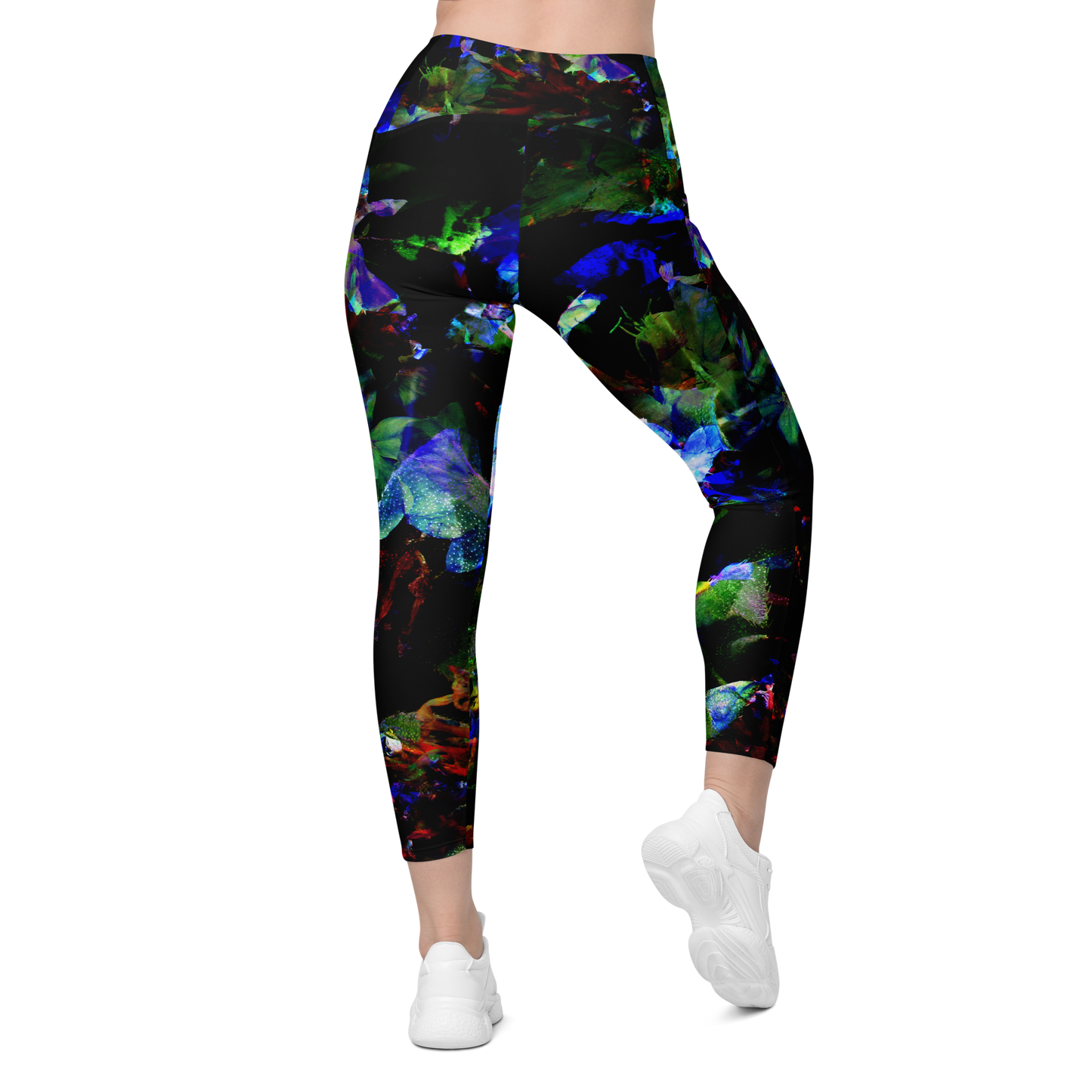 Jungle Visions Crossover Leggings With Pockets