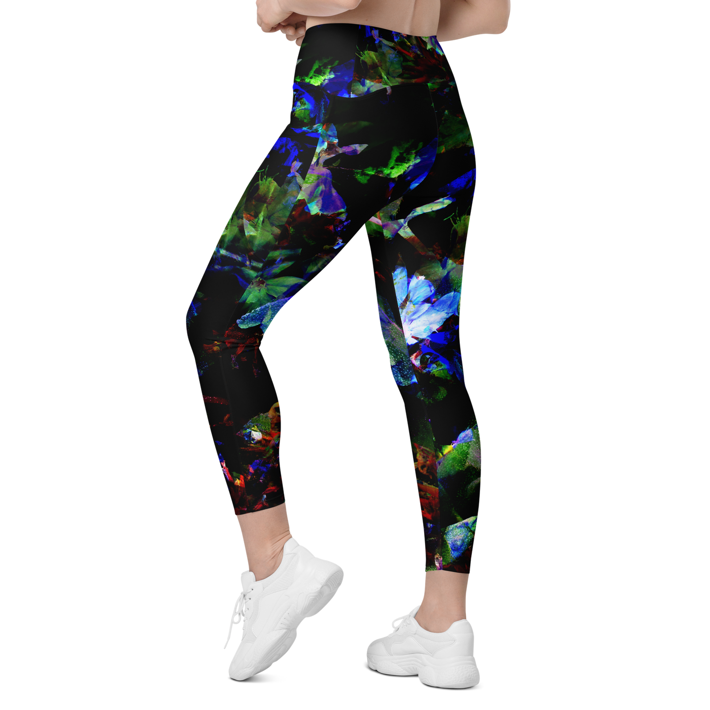 Jungle Visions Crossover Leggings With Pockets