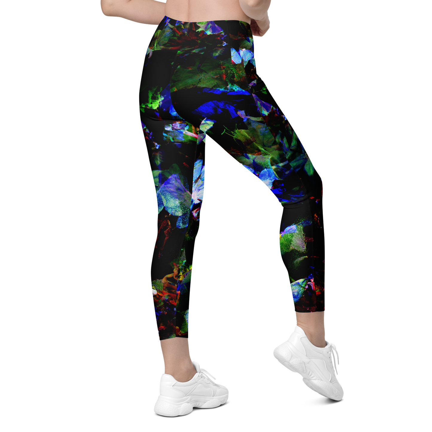 Jungle Visions Crossover Leggings With Pockets