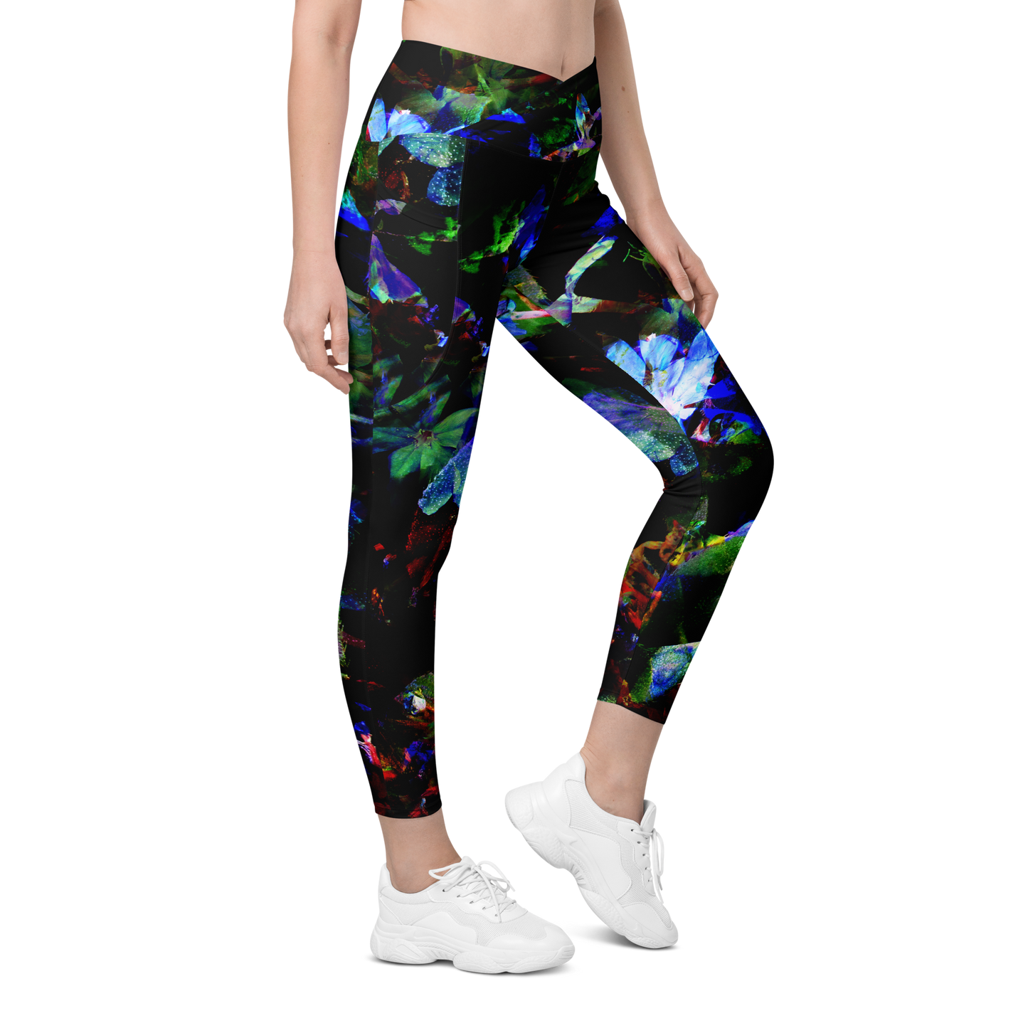 Jungle Visions Crossover Leggings With Pockets