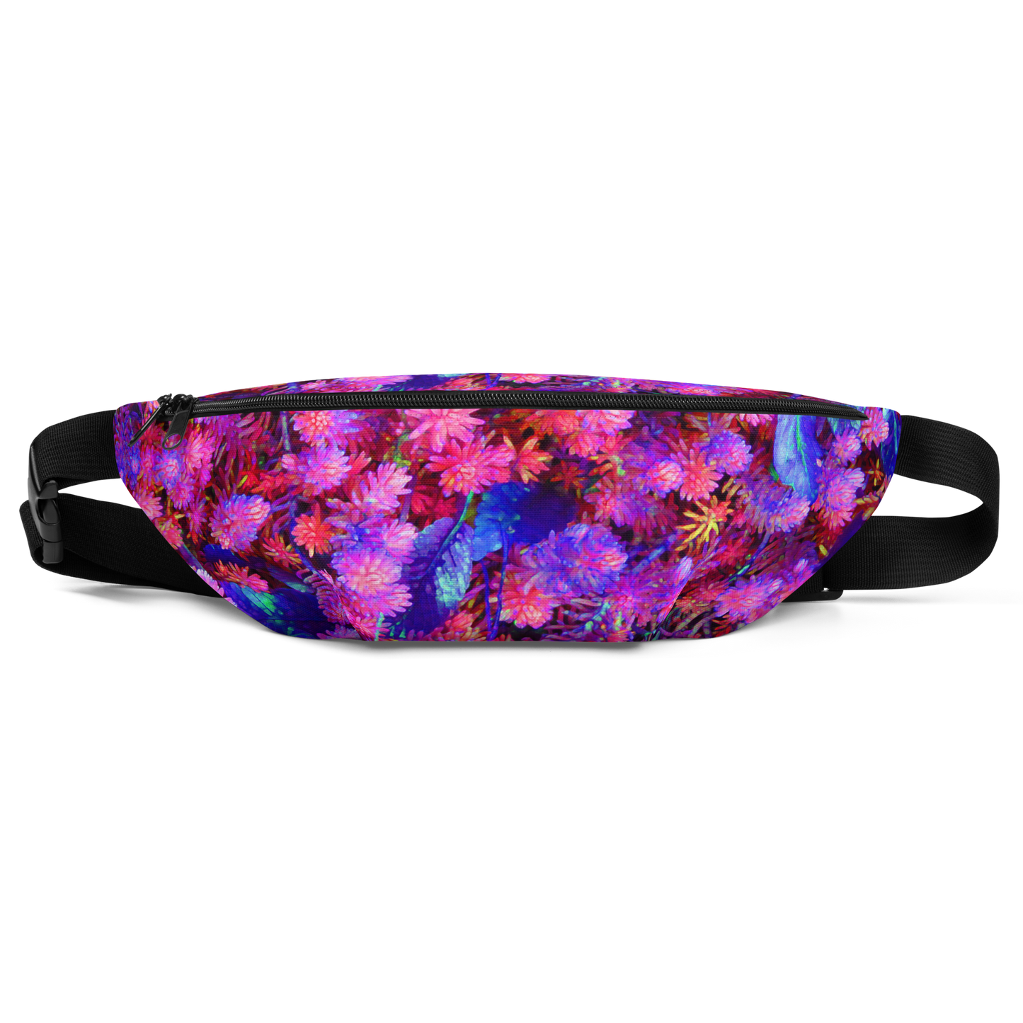 Neon Blooms Fanny Pack