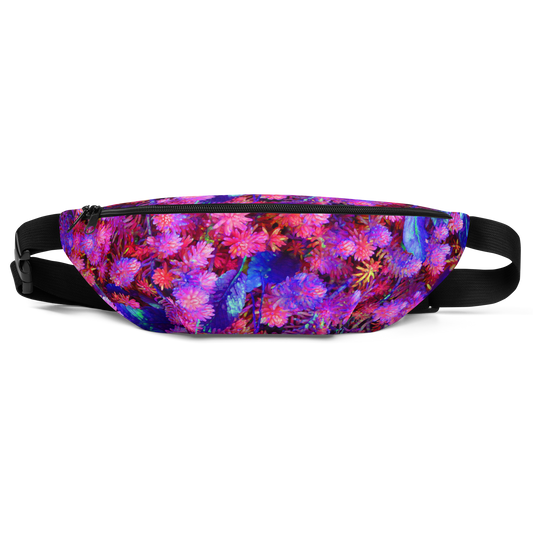 Neon Blooms Fanny Pack