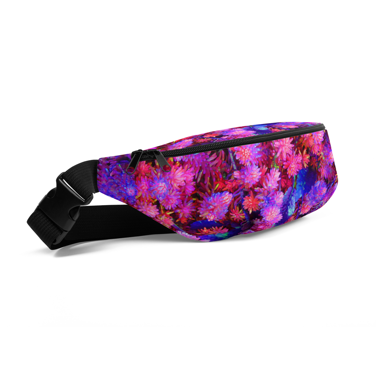 Neon Blooms Fanny Pack