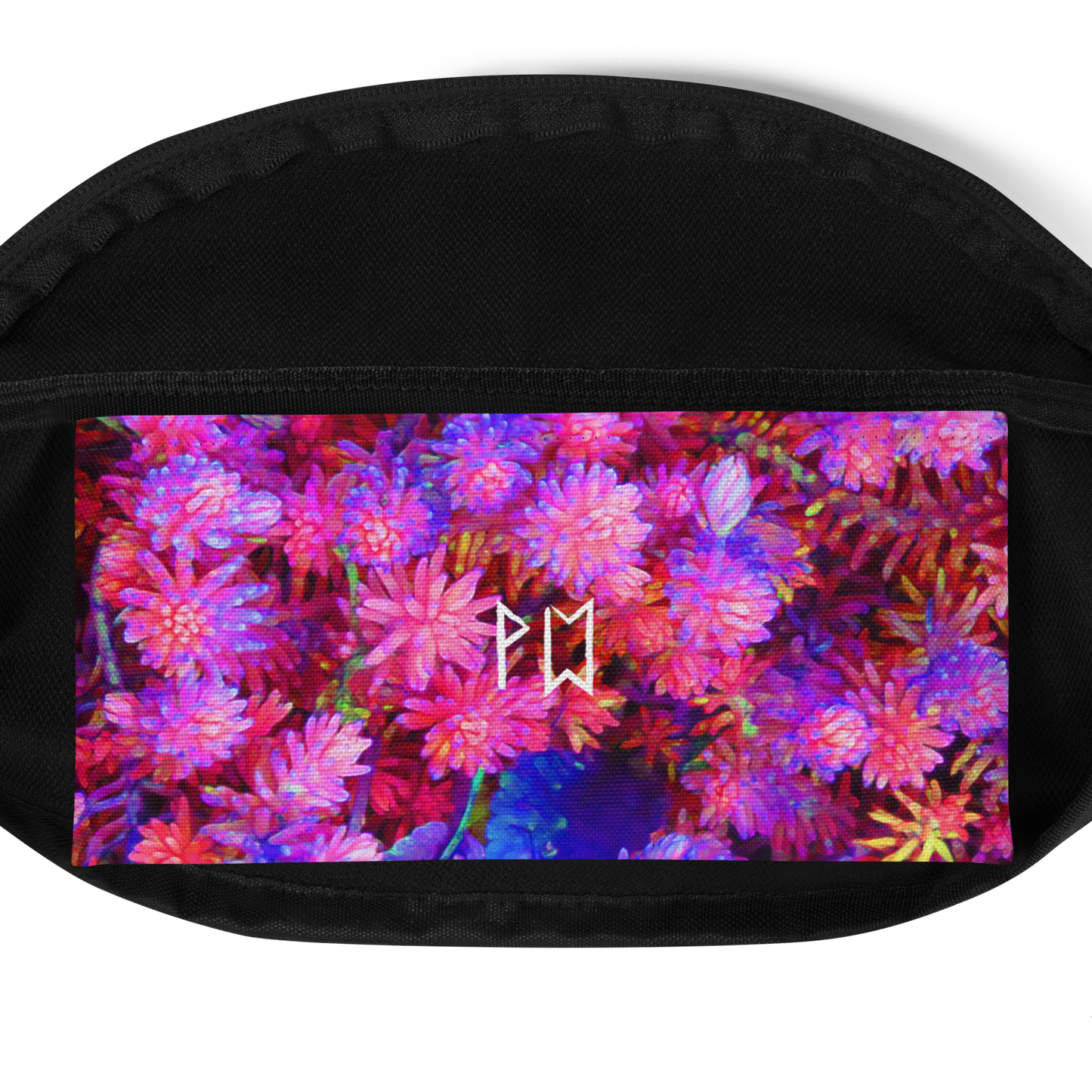 Neon Blooms Fanny Pack