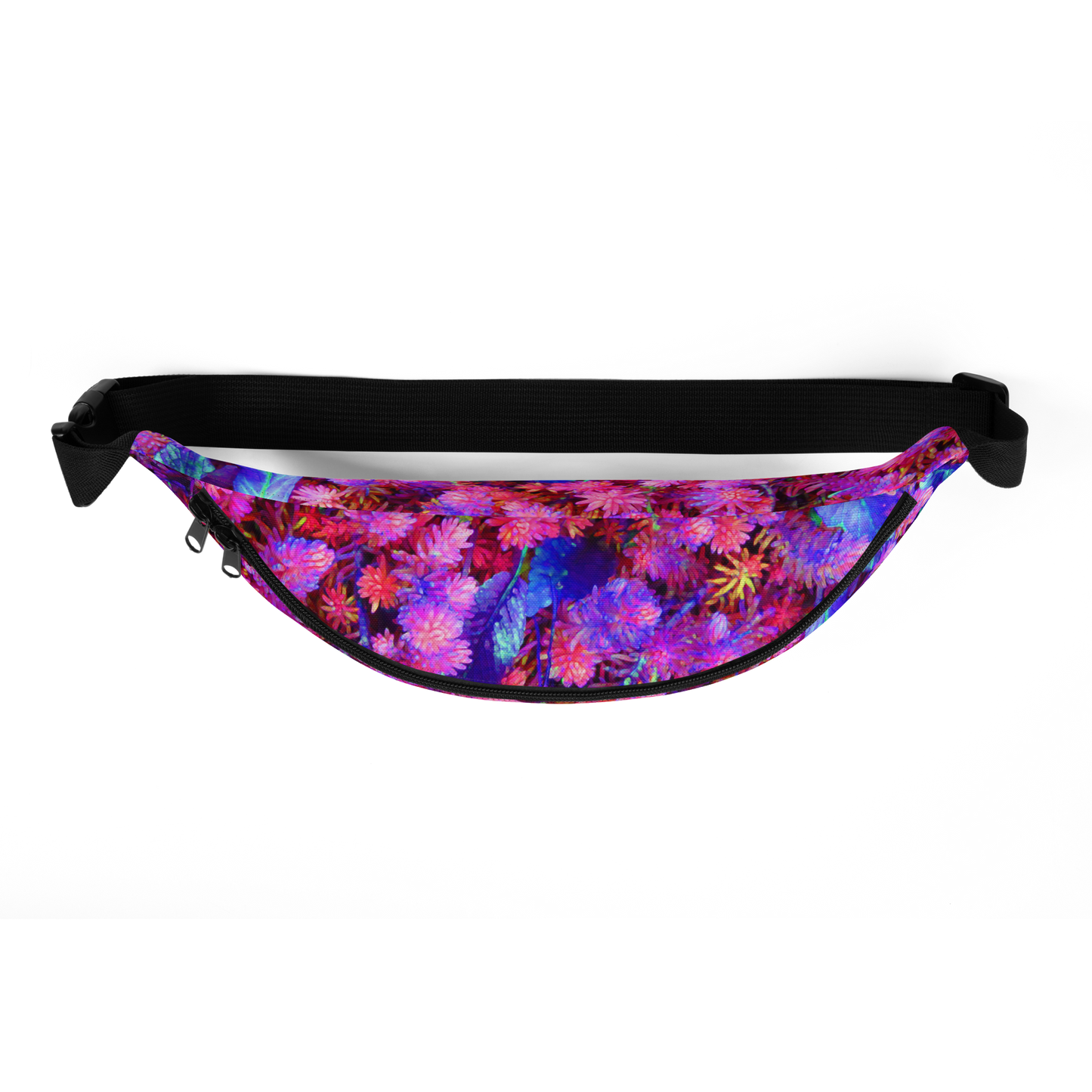 Neon Blooms Fanny Pack