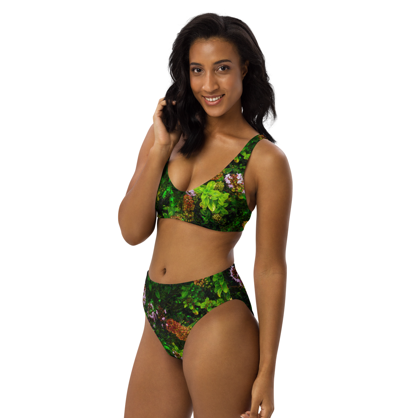 Come With Me Recycled High-waisted Bikini