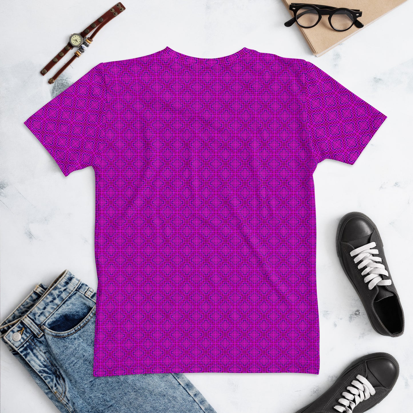 Pink Mosaic Women's T-shirt