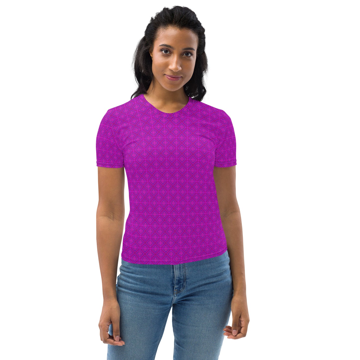 Pink Mosaic Women's T-shirt