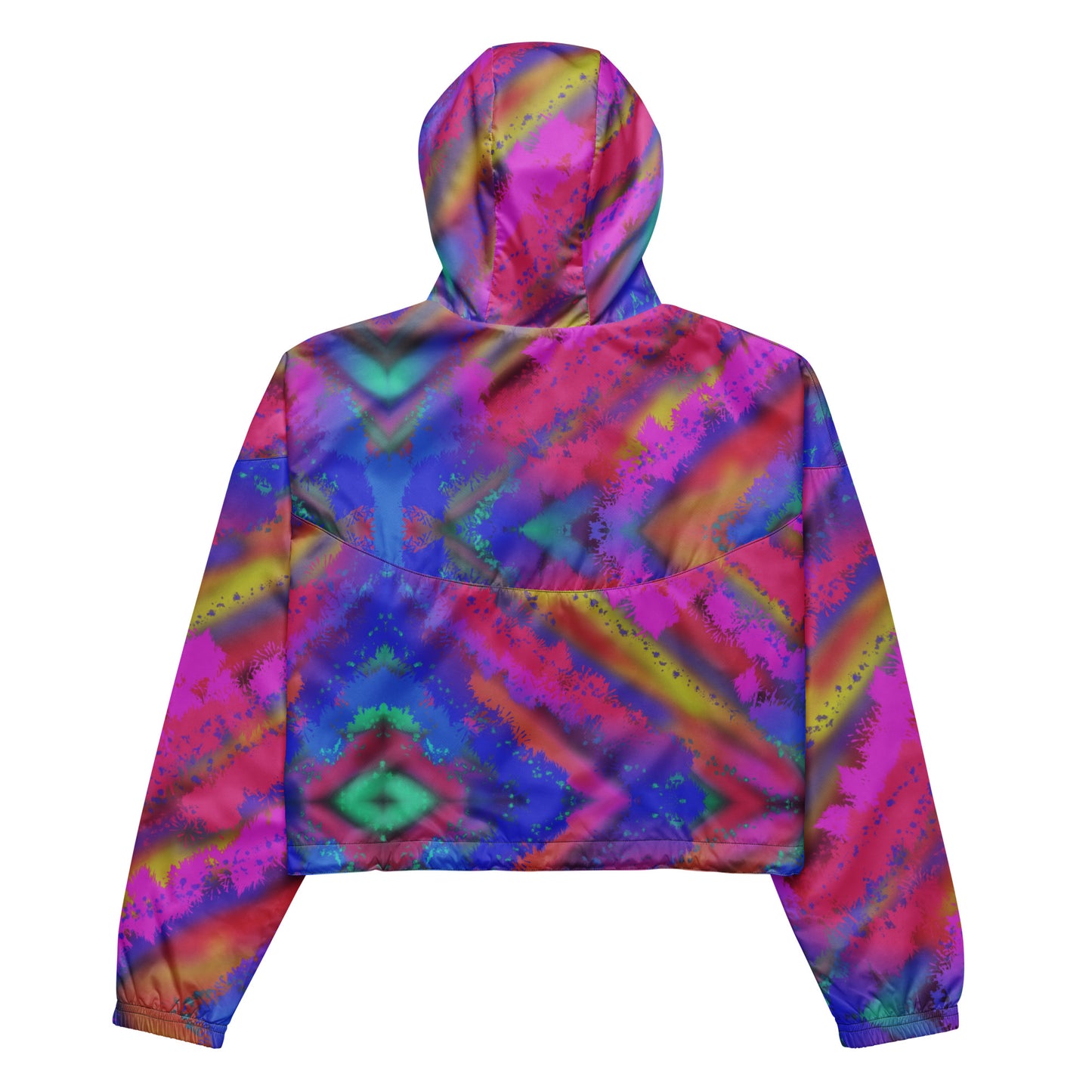 Paint Cropped Windbreaker