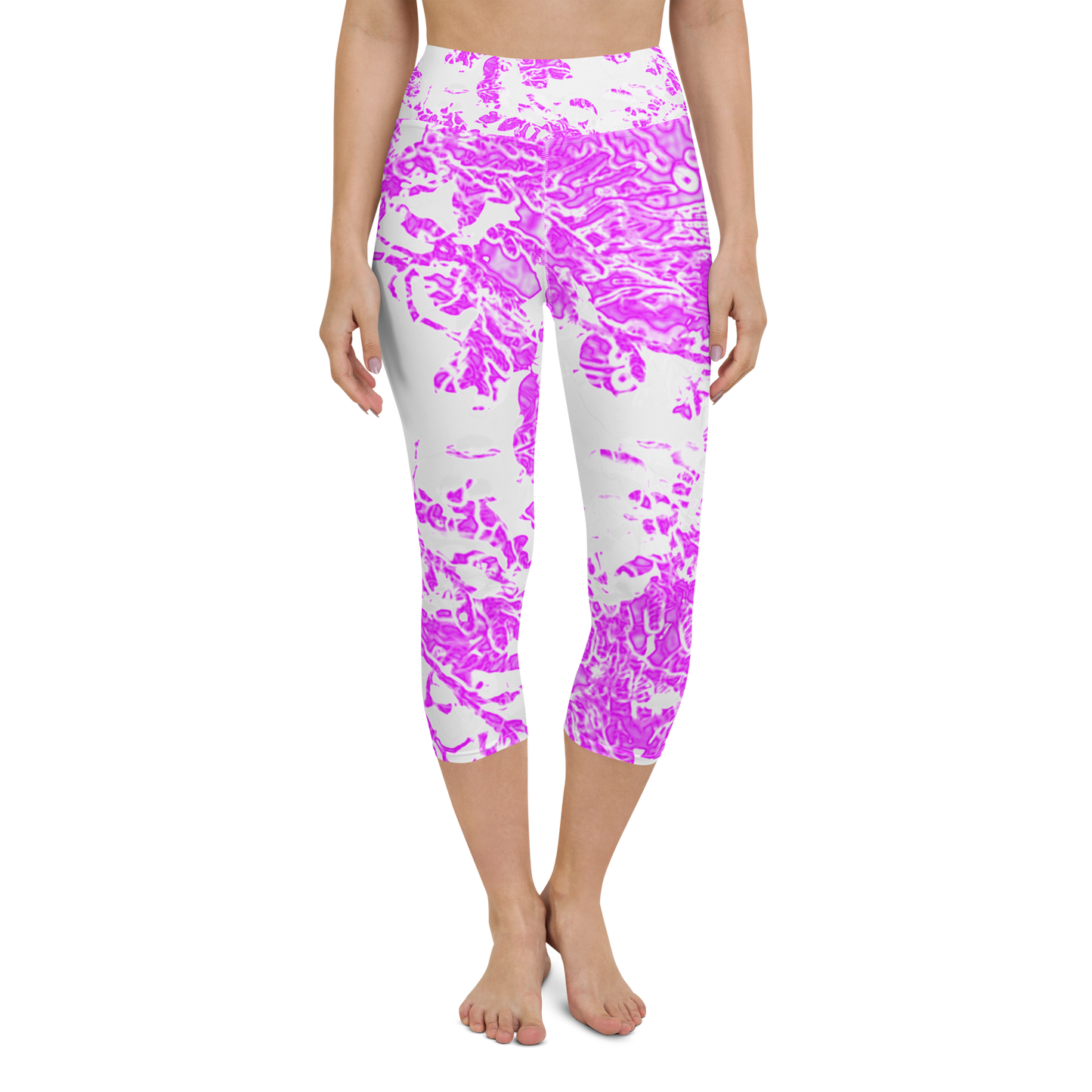 Electric Juniper Yoga Capri Leggings