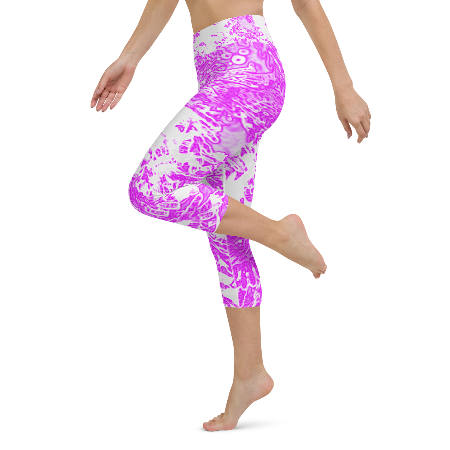 Electric Juniper Yoga Capri Leggings