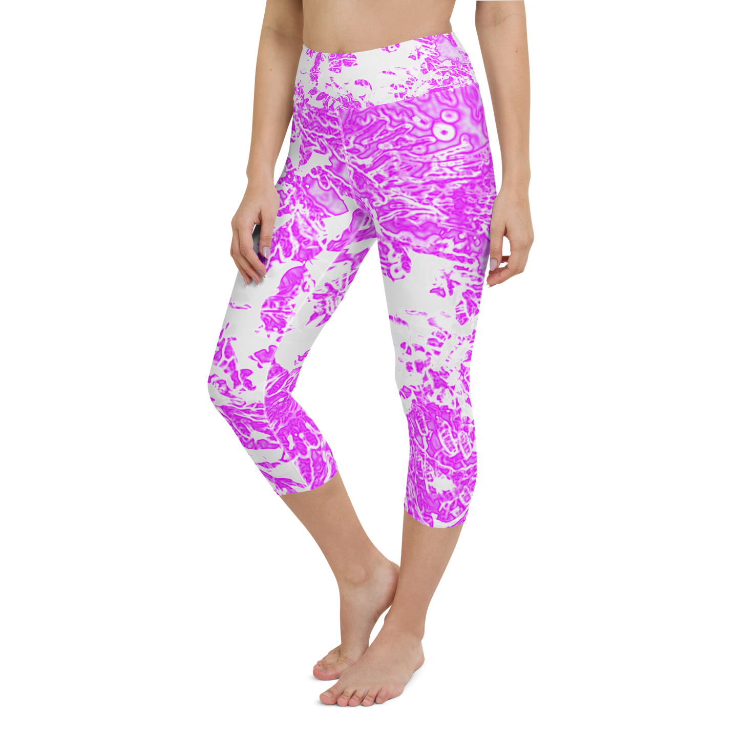 Electric Juniper Yoga Capri Leggings