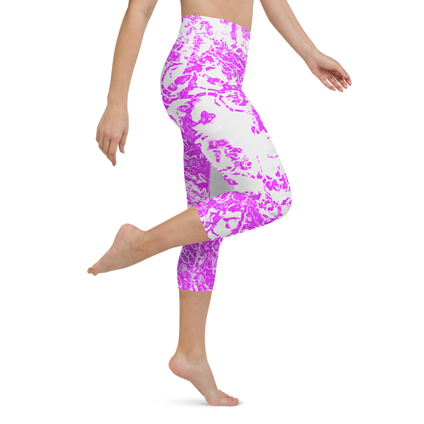 Electric Juniper Yoga Capri Leggings