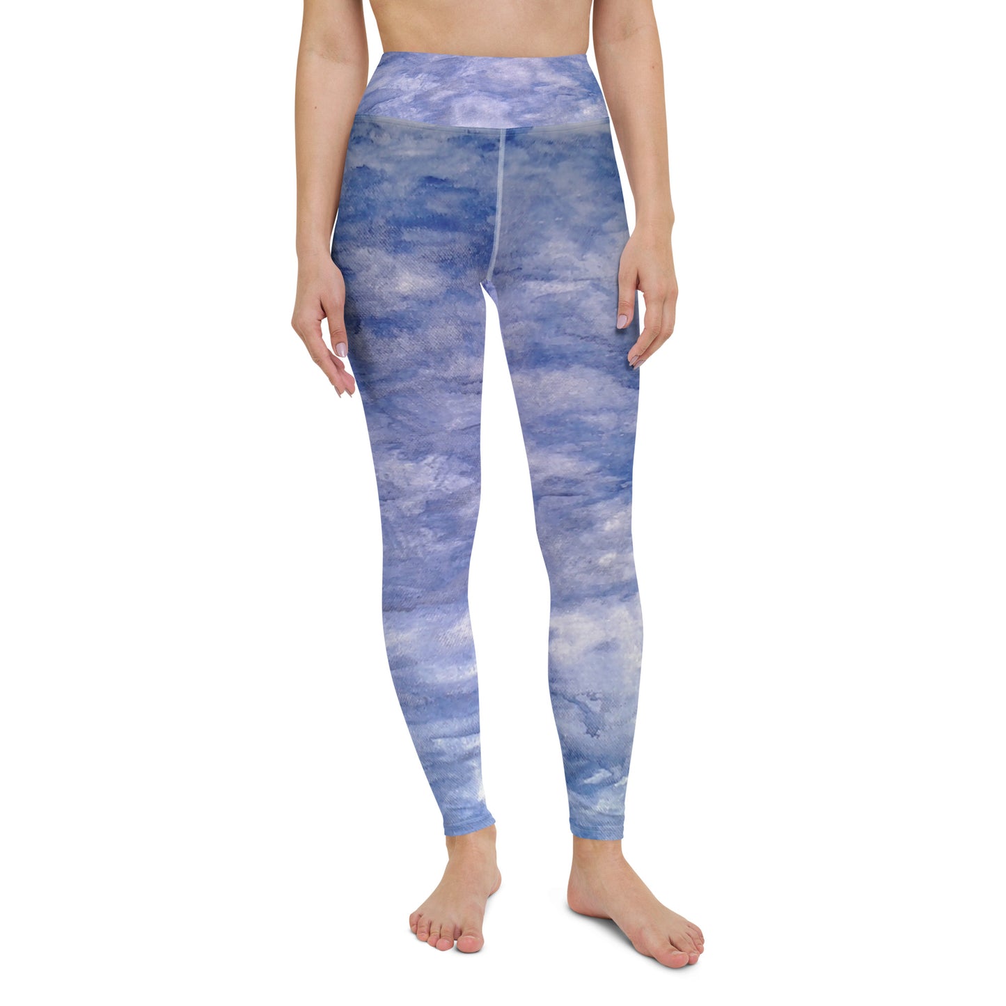 Watercolor Skies Yoga Leggings