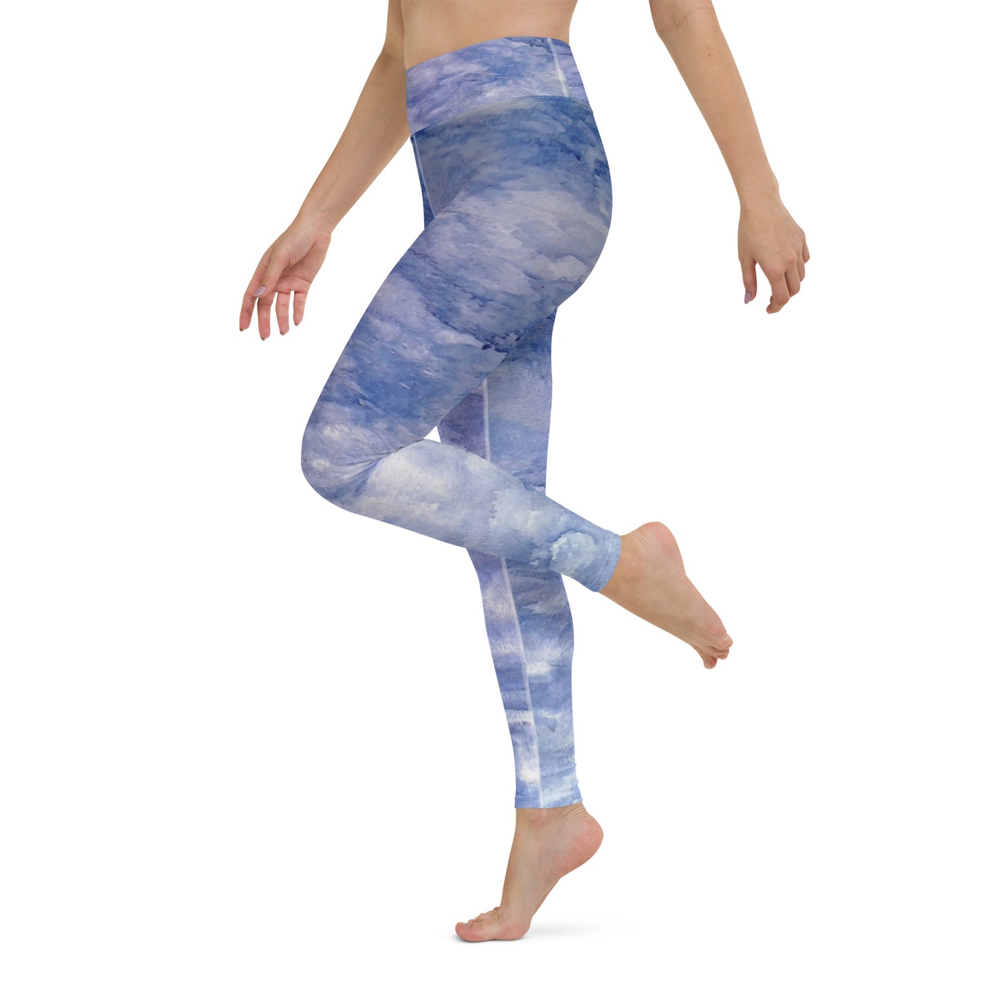 Watercolor Skies Yoga Leggings