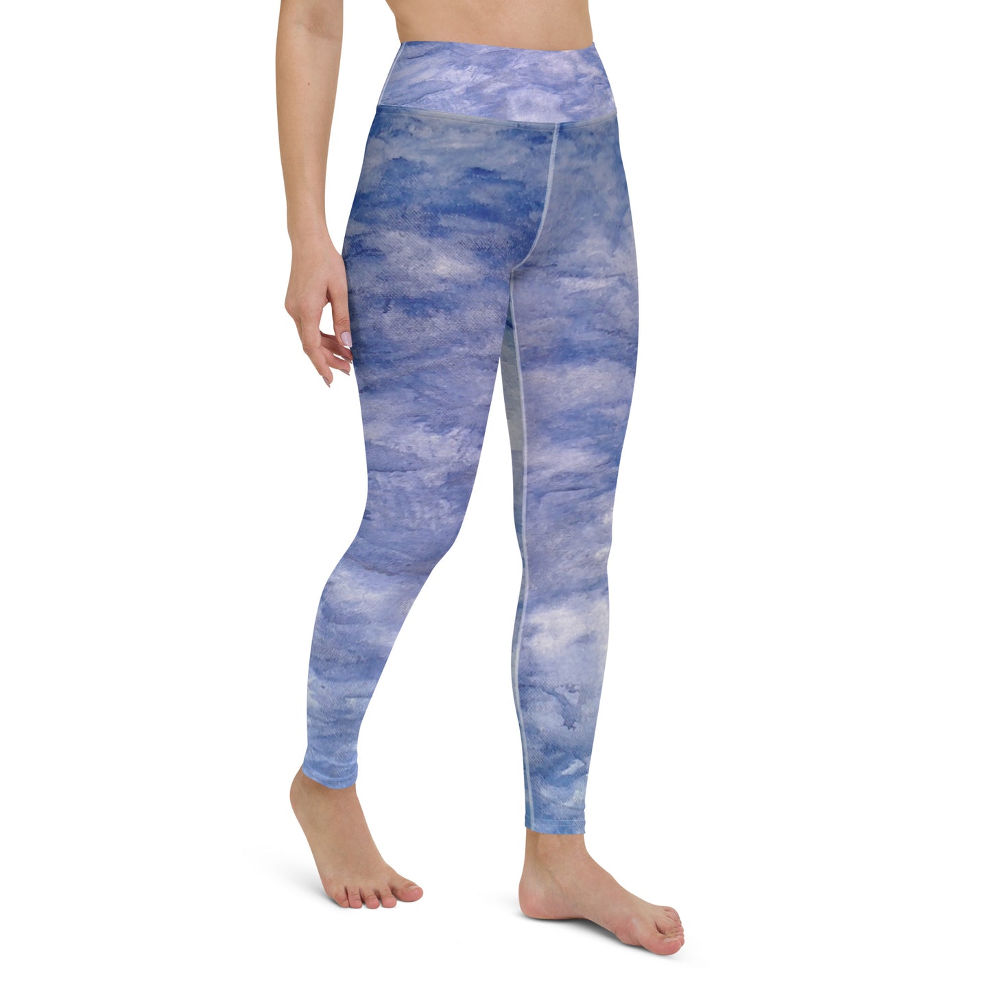 Watercolor Skies Yoga Leggings