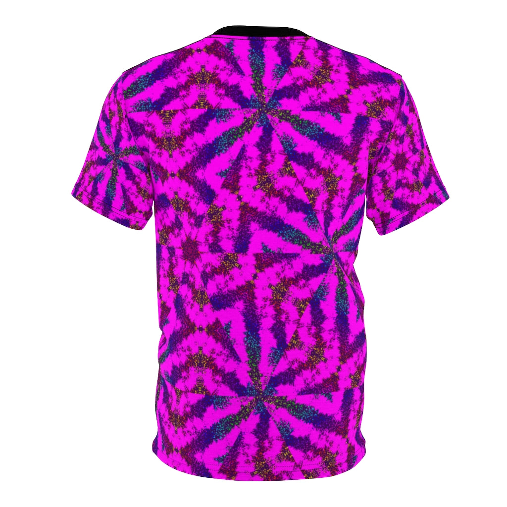 Pink Fractal All Over Print Tee