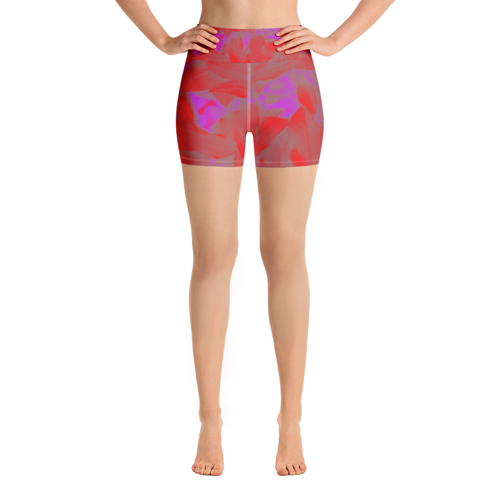 Leafy Yoga Shorts