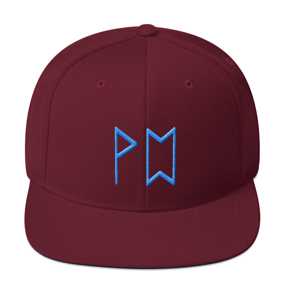 Runes Snapback Hat