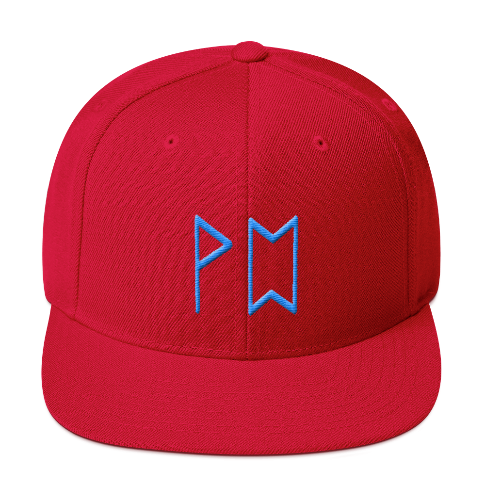 Runes Snapback Hat