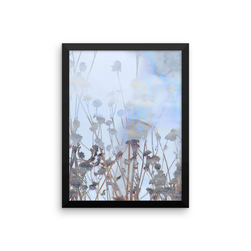 Sunflower Skies Framed Print