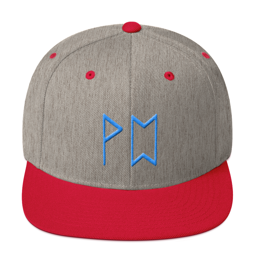 Runes Snapback Hat