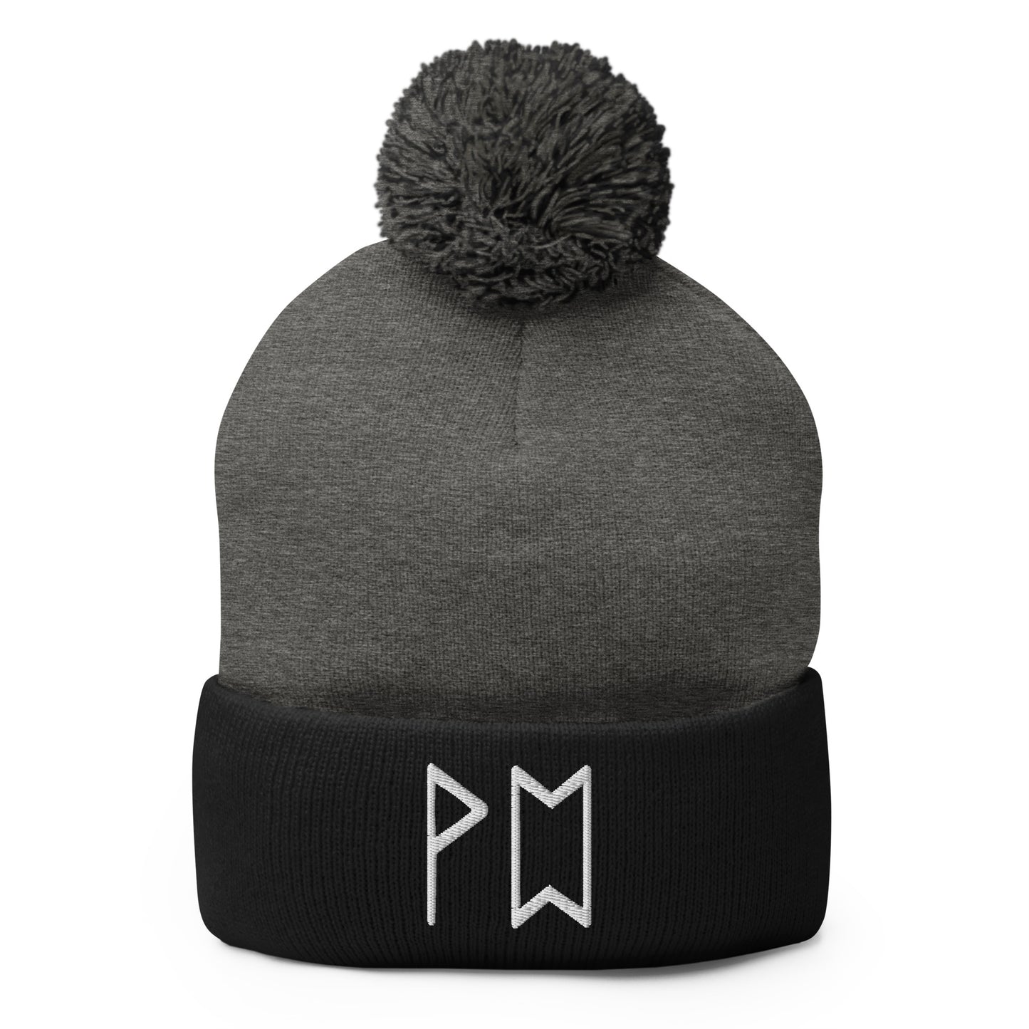 Original Runes Pom-Pom Beanie