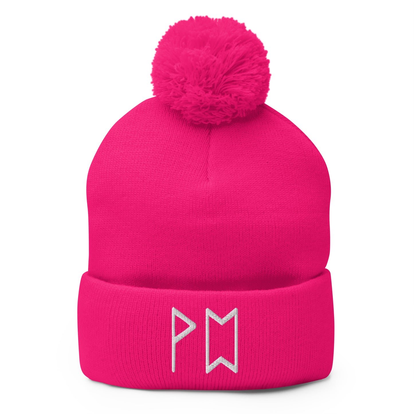 Original Runes Pom-Pom Beanie