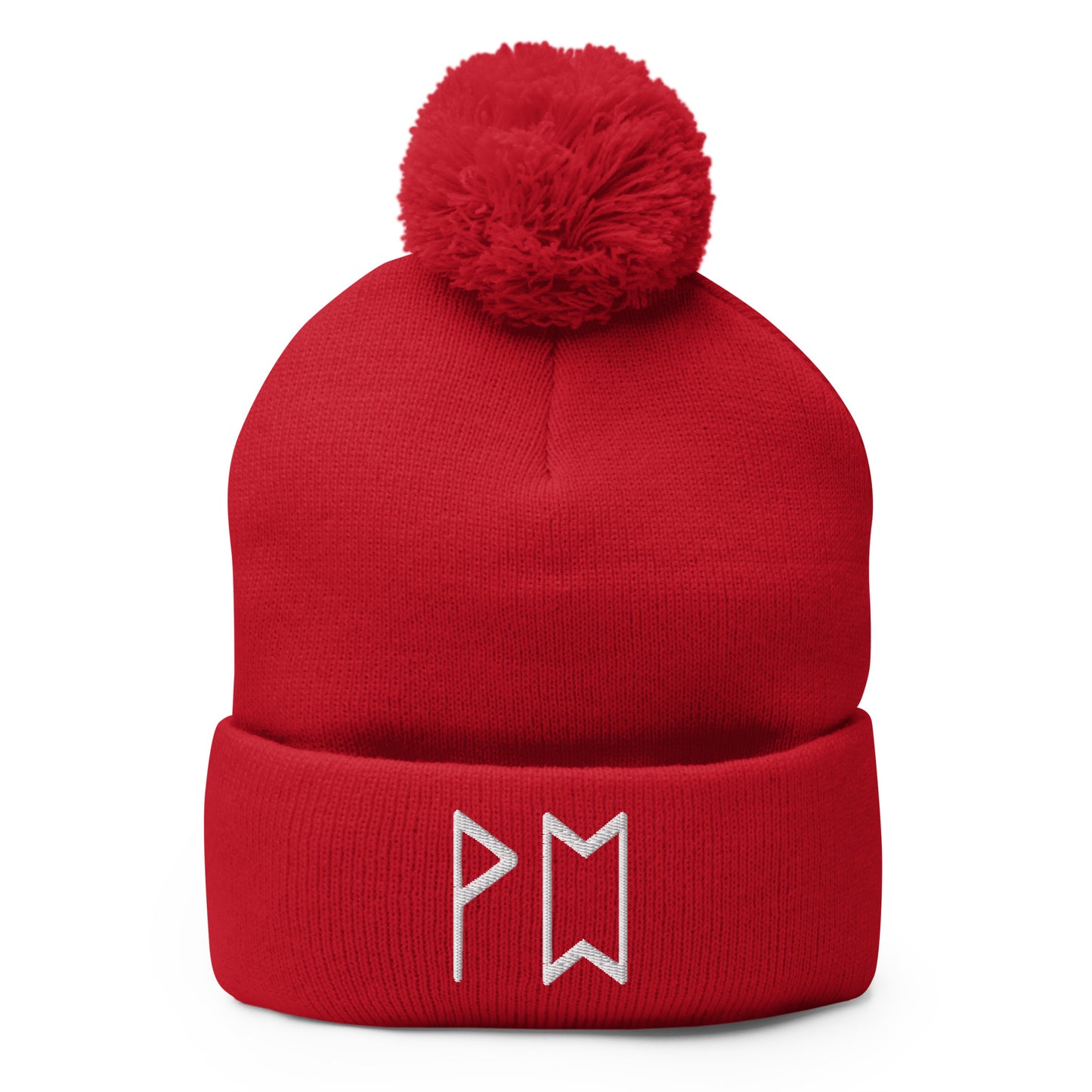 Original Runes Pom-Pom Beanie