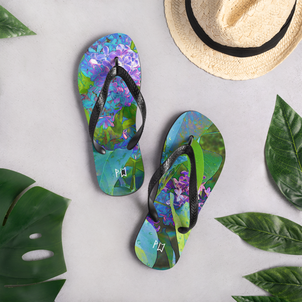 Rainforest Flip-Flops