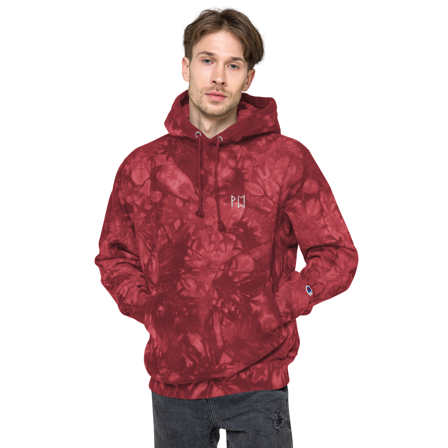 Runes Champion Tie-dye Hoodie