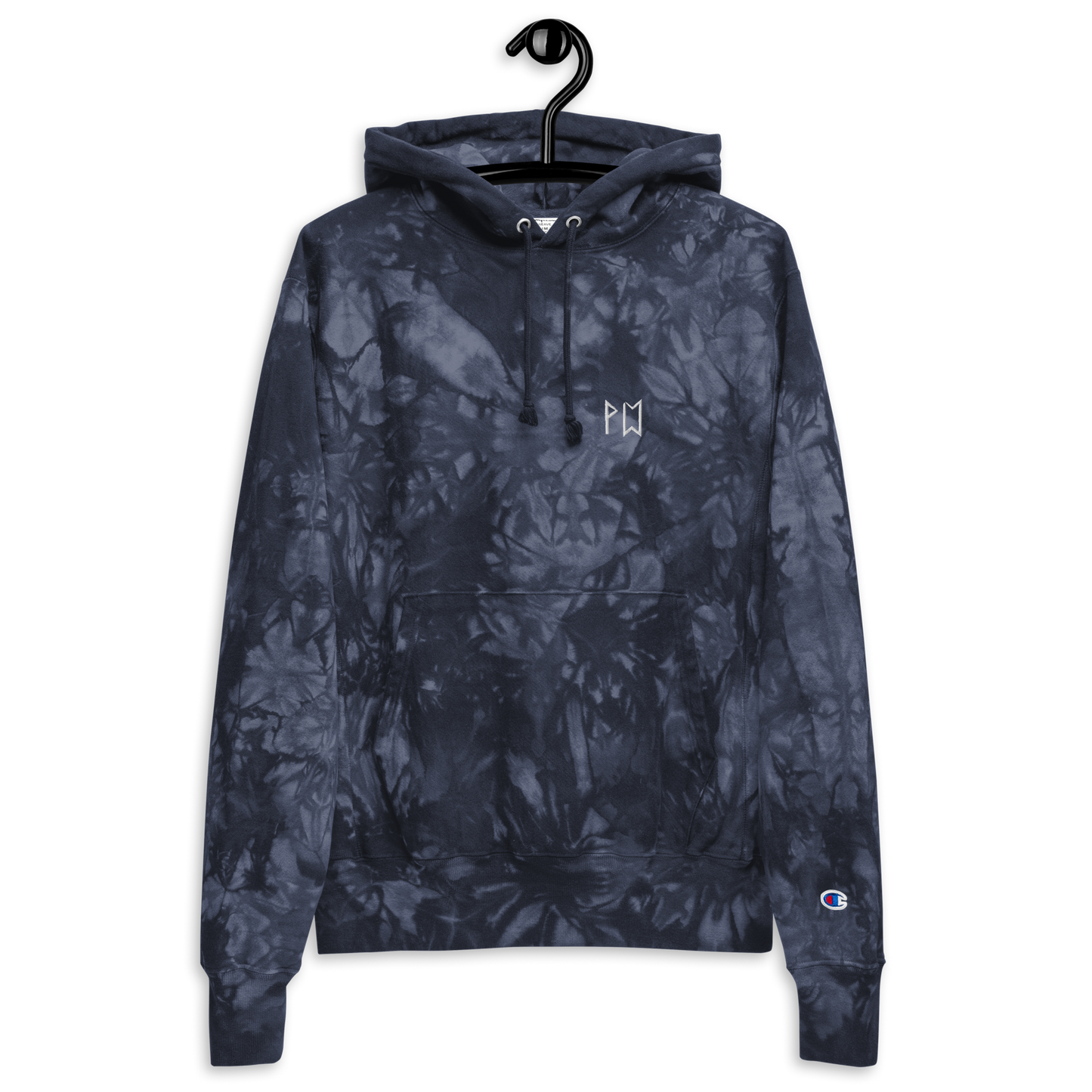 Runes Champion Tie-dye Hoodie