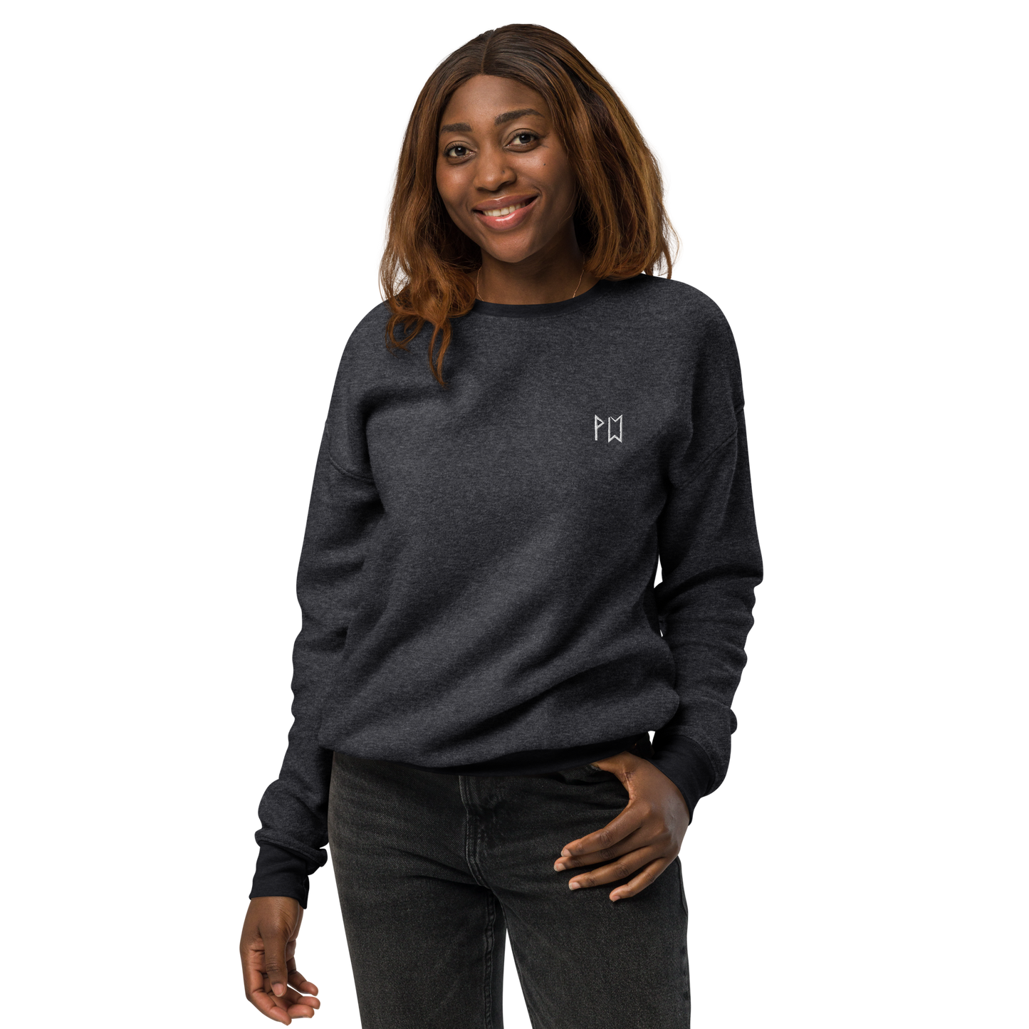 Runes Sueded Fleece Sweatshirt