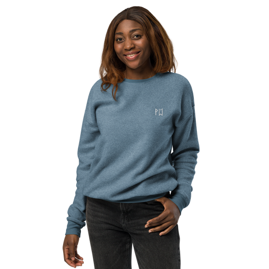 Runes Sueded Fleece Sweatshirt