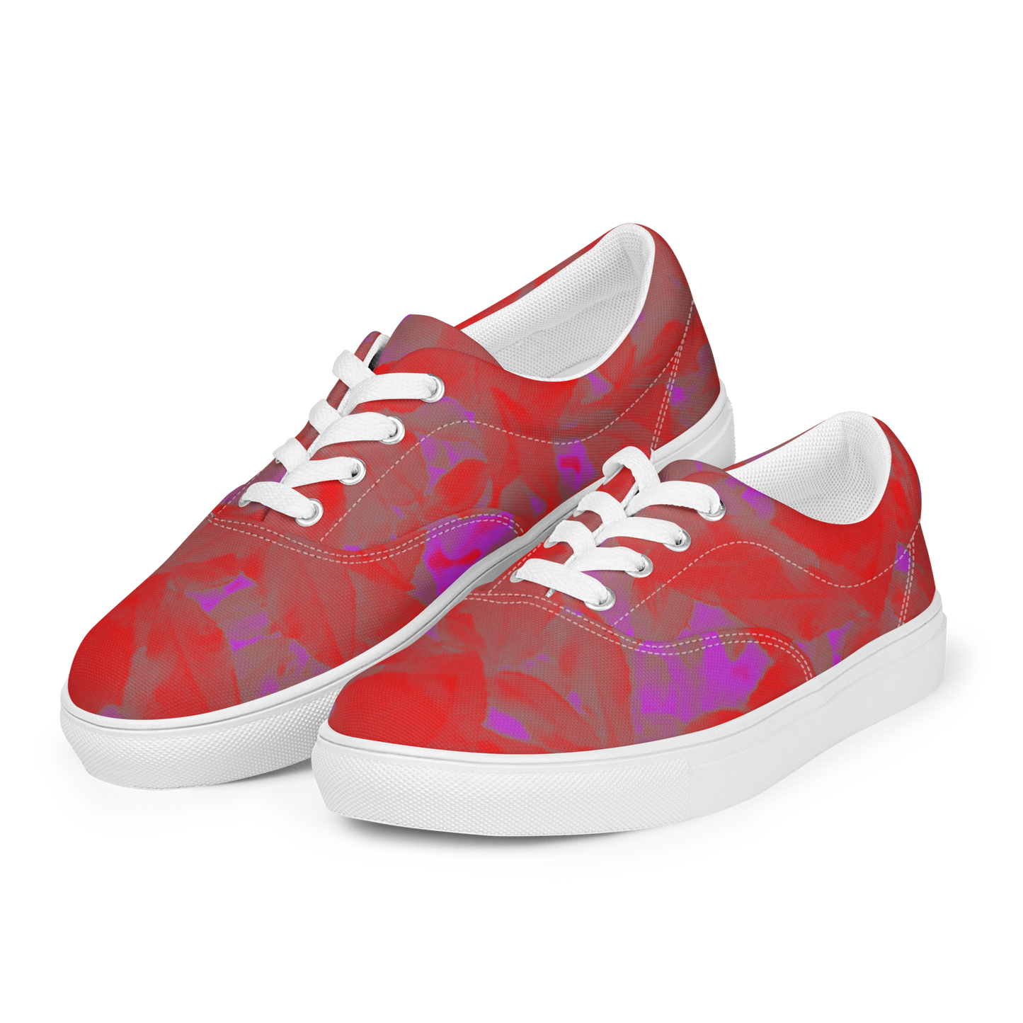 Bleeding Heart Women’s Lace-up Canvas Shoes