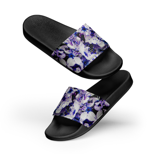 Night Flowers Women's Slides